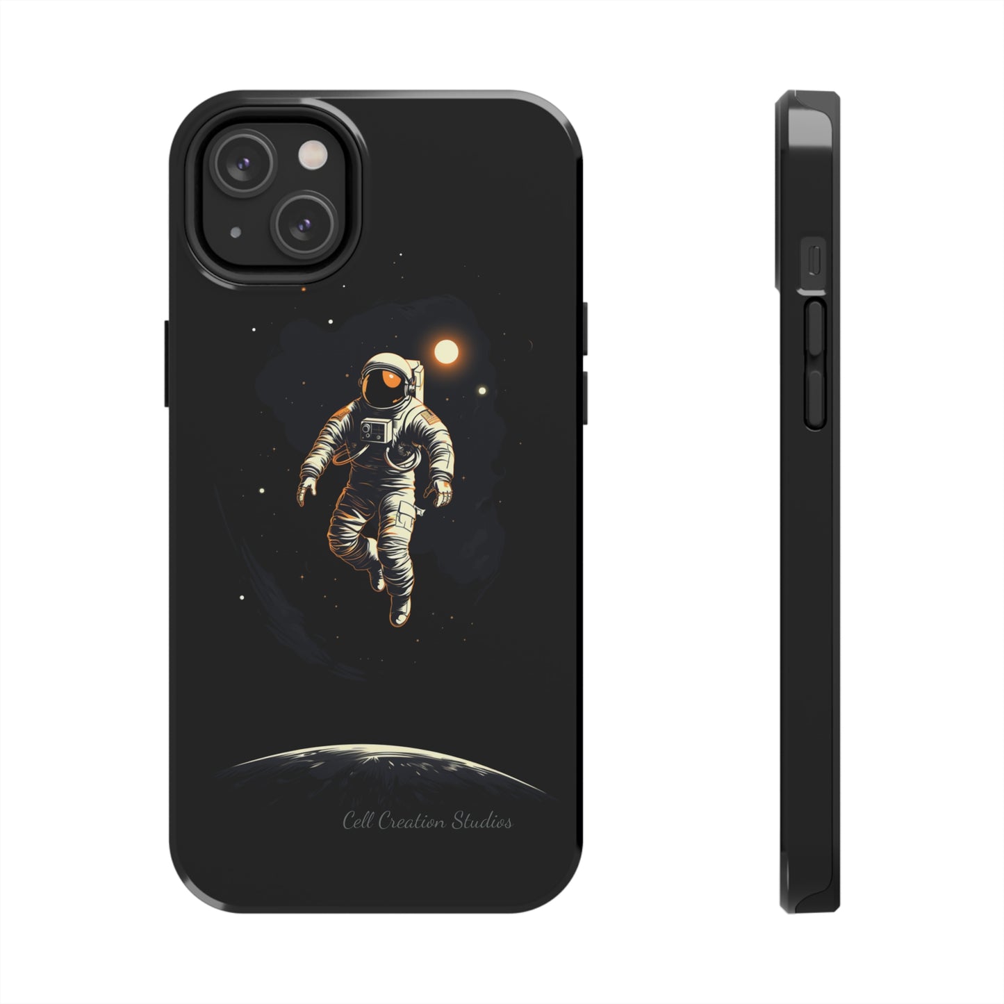 "Cosmic Explorer Astronaut" -Tough iPhone Cases