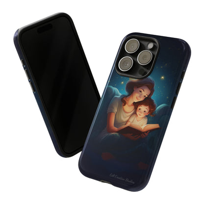 Introducing the "Bedtime Story Bliss" Cell Phone Case – Cherish Heartwarming Moments with Every Glance -Tough Cases