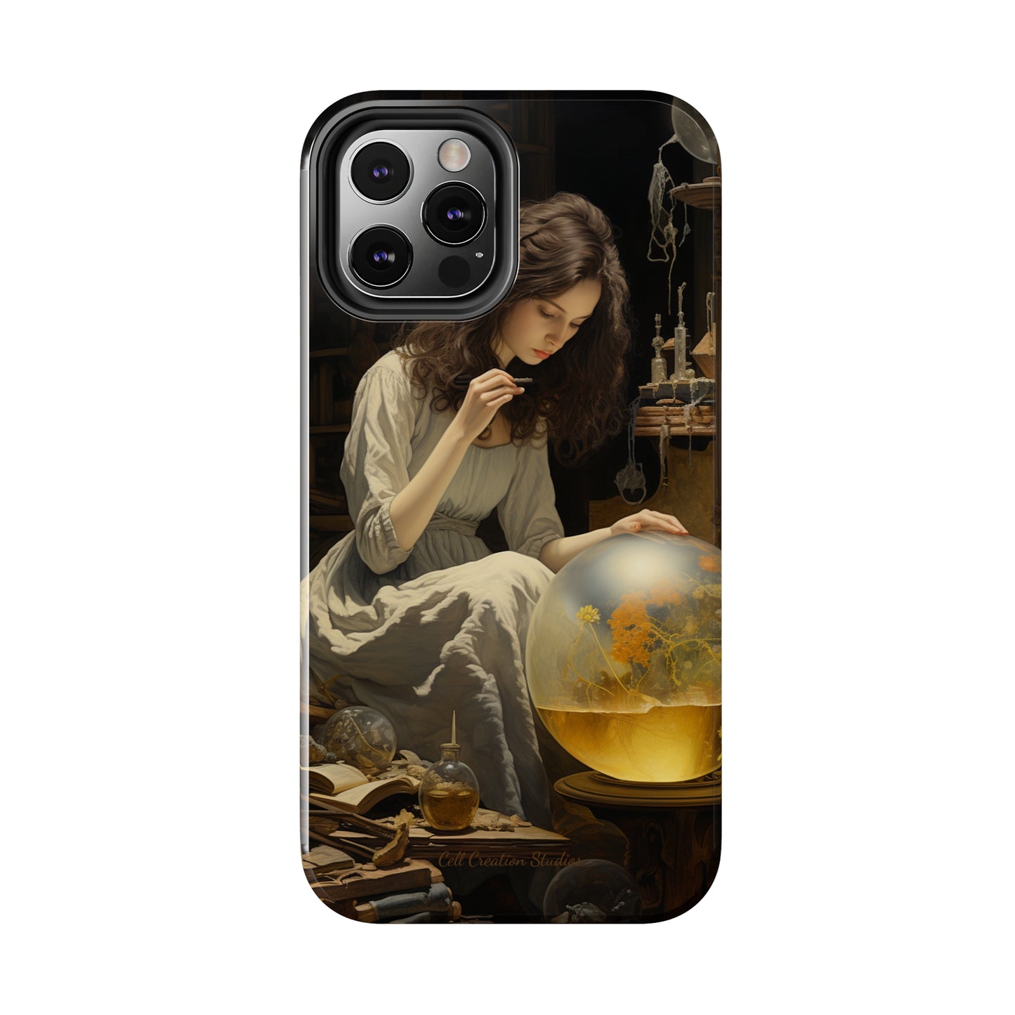 Introducing the "Mystic Botanist" Cell Phone Case – Discover the Secrets Within -Tough Phone Cases