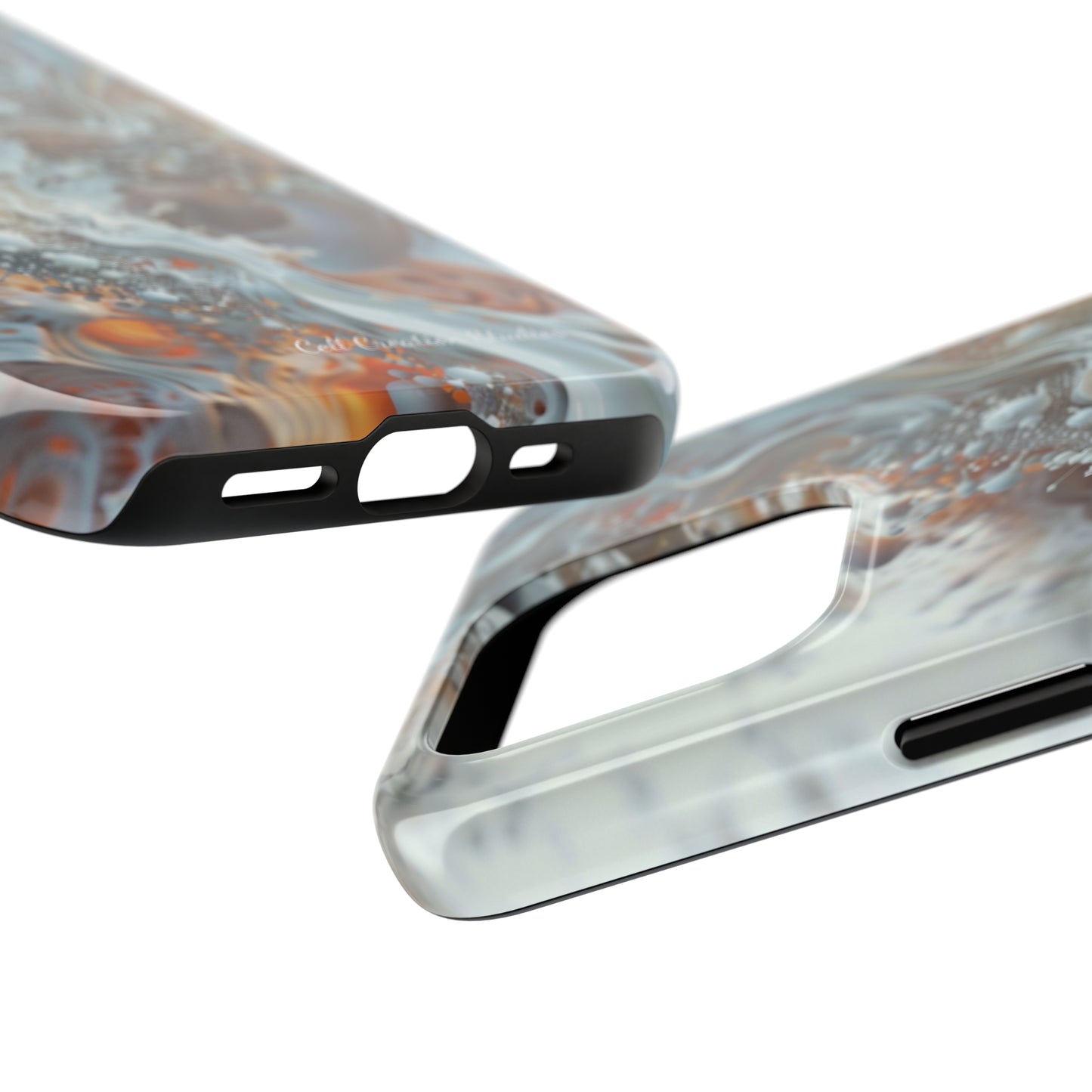 "3D Liquid Splash" -Tough iPhone Cases