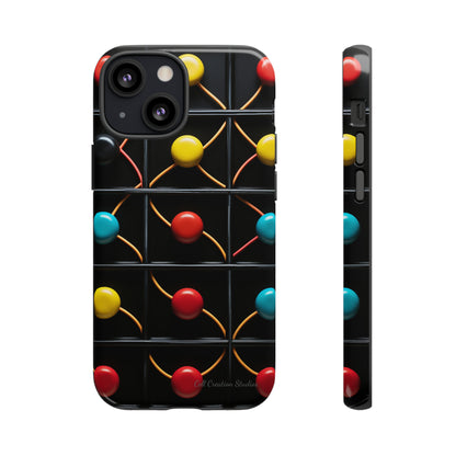 "Vibrant Spheres Fusion" -Tough Phone Cases