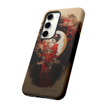 "Japanese Geisha Art" Phone Case -Tough Cases