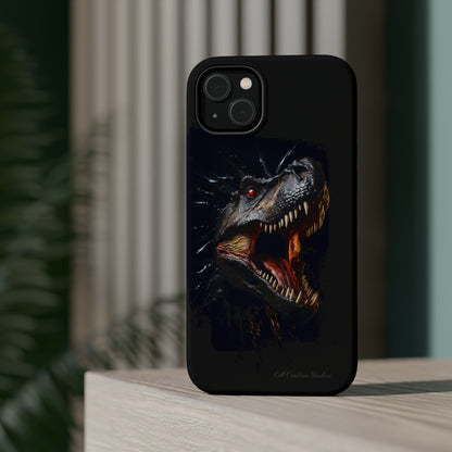 "Jurassic Impact" T-Rex Phone Case -MagSafe Tough Cases