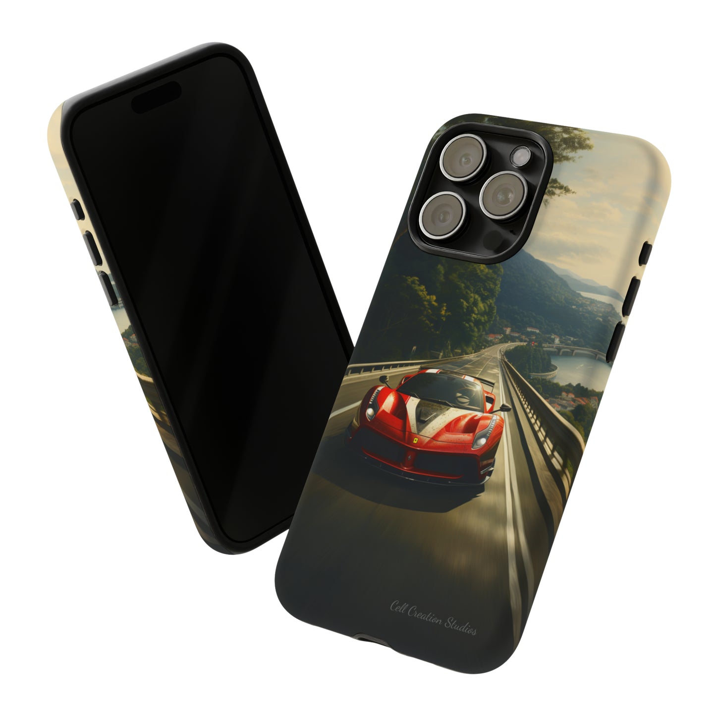 "Tropical Thrill Ferrari Edition" -Tough iPhone Cases