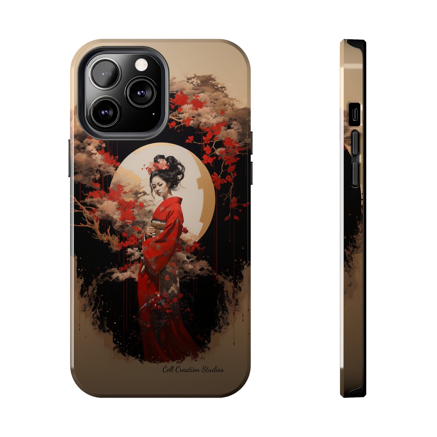 "Japanese Geisha Art" Phone Case -Tough Phone Cases