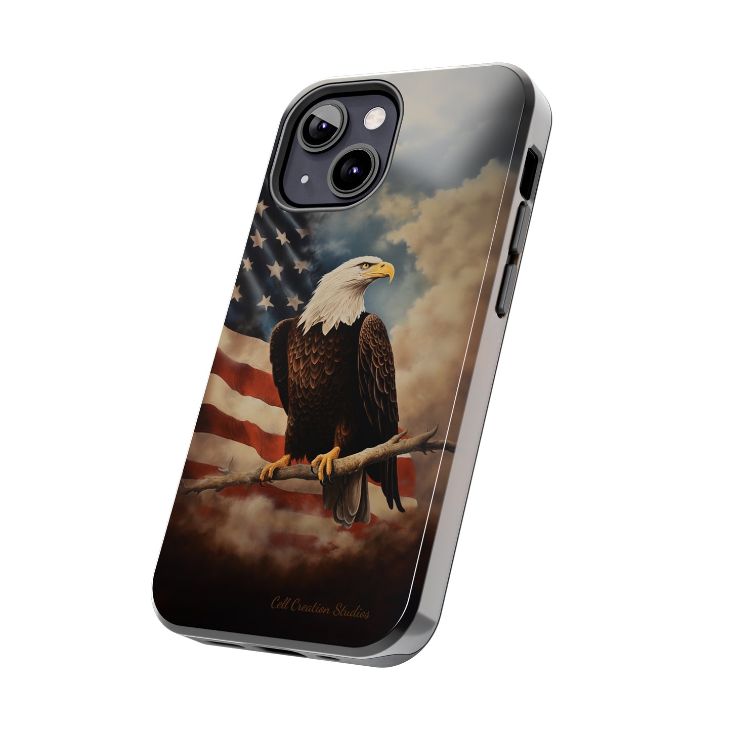 Introducing the "Eagle's Majesty" Cell Phone Case – Soar with American Pride -Tough Phone Cases