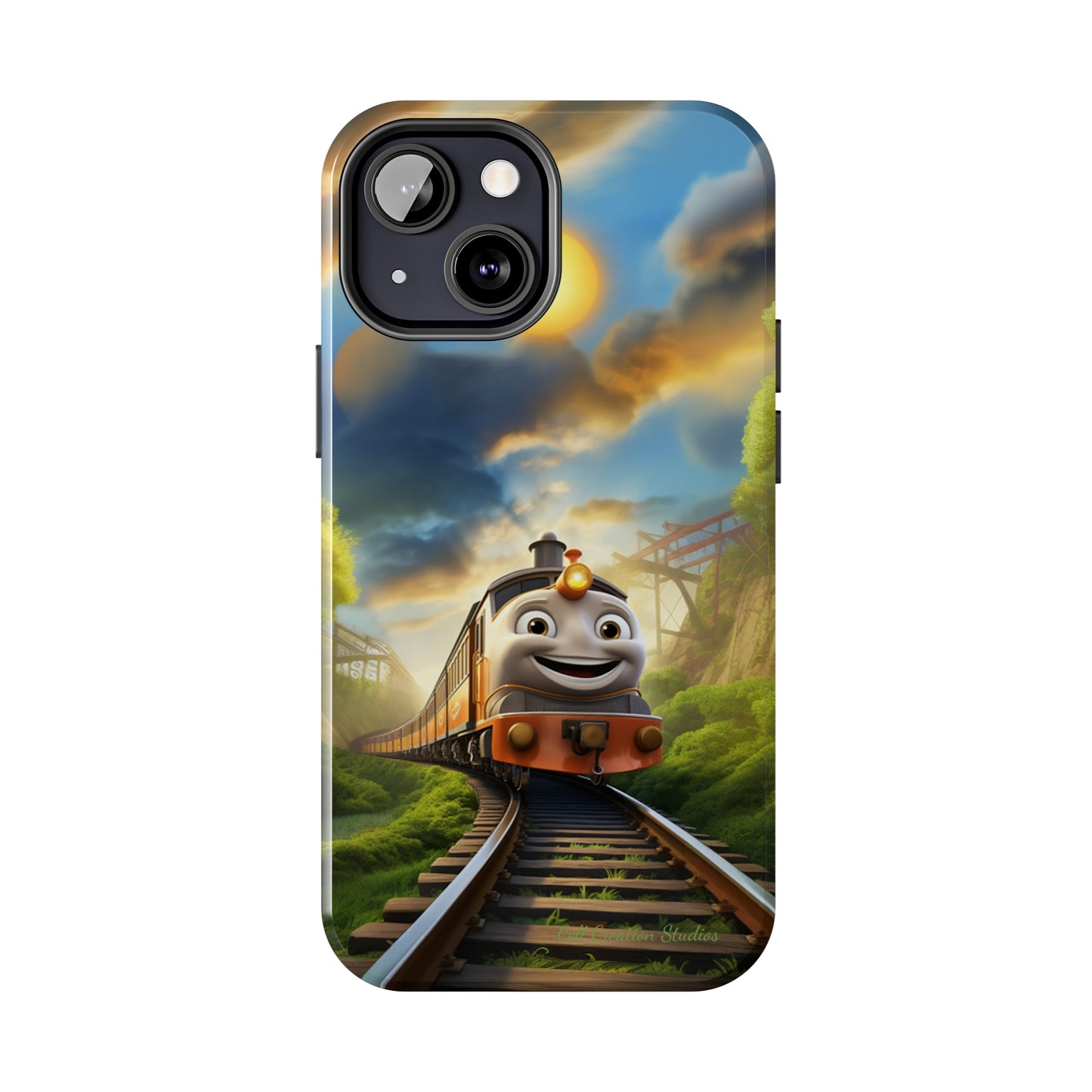 The "Smiling Express Train" Phone Case -Tough Phone Cases