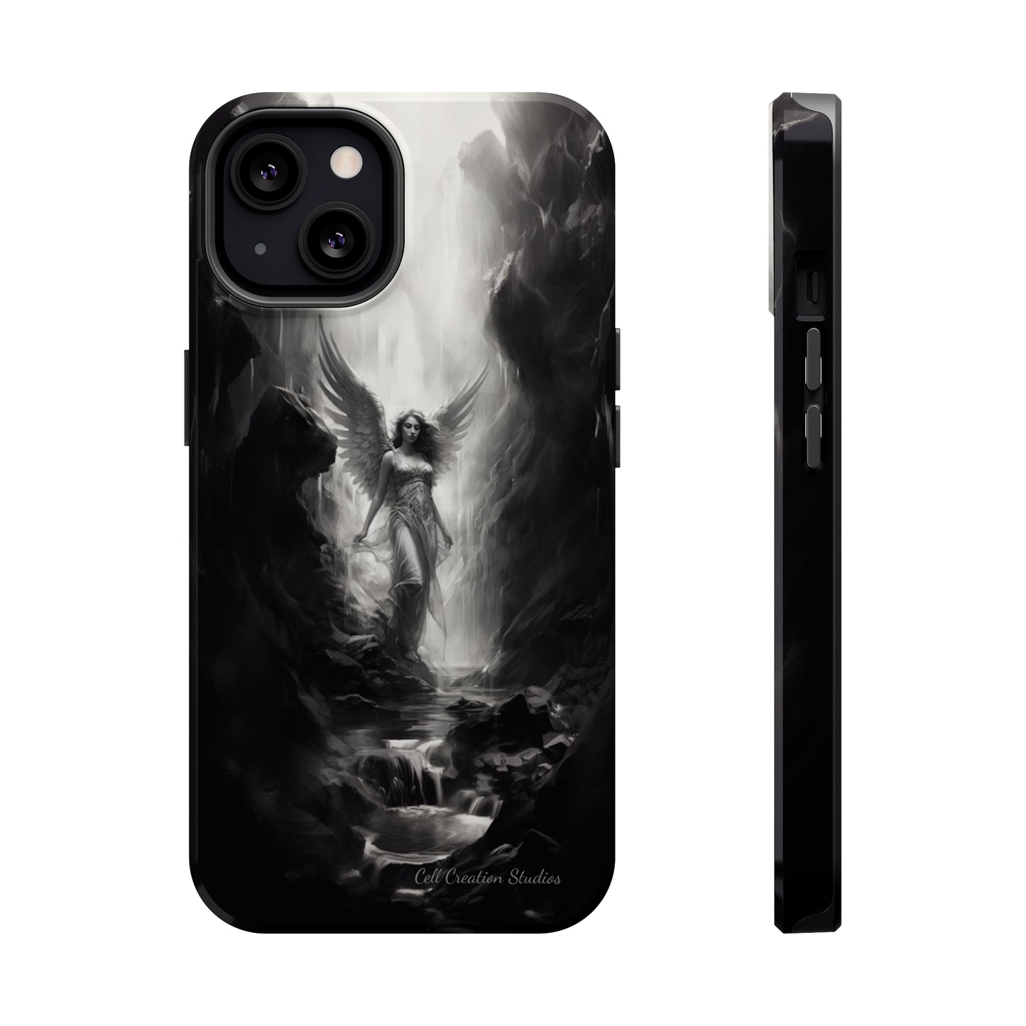 "Seraphic Streams" Angelic Ravine Phone Case -MagSafe Tough Cases