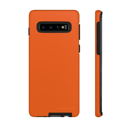 "Orange Burst" -Tough Samsung Phone Cases