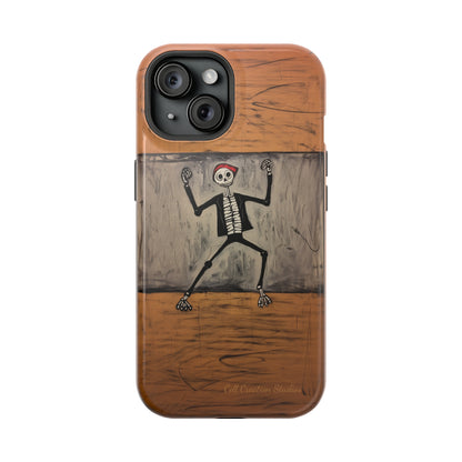 "Dance of the Skeletal Muse" -MagSafe Tough iPhone Cases