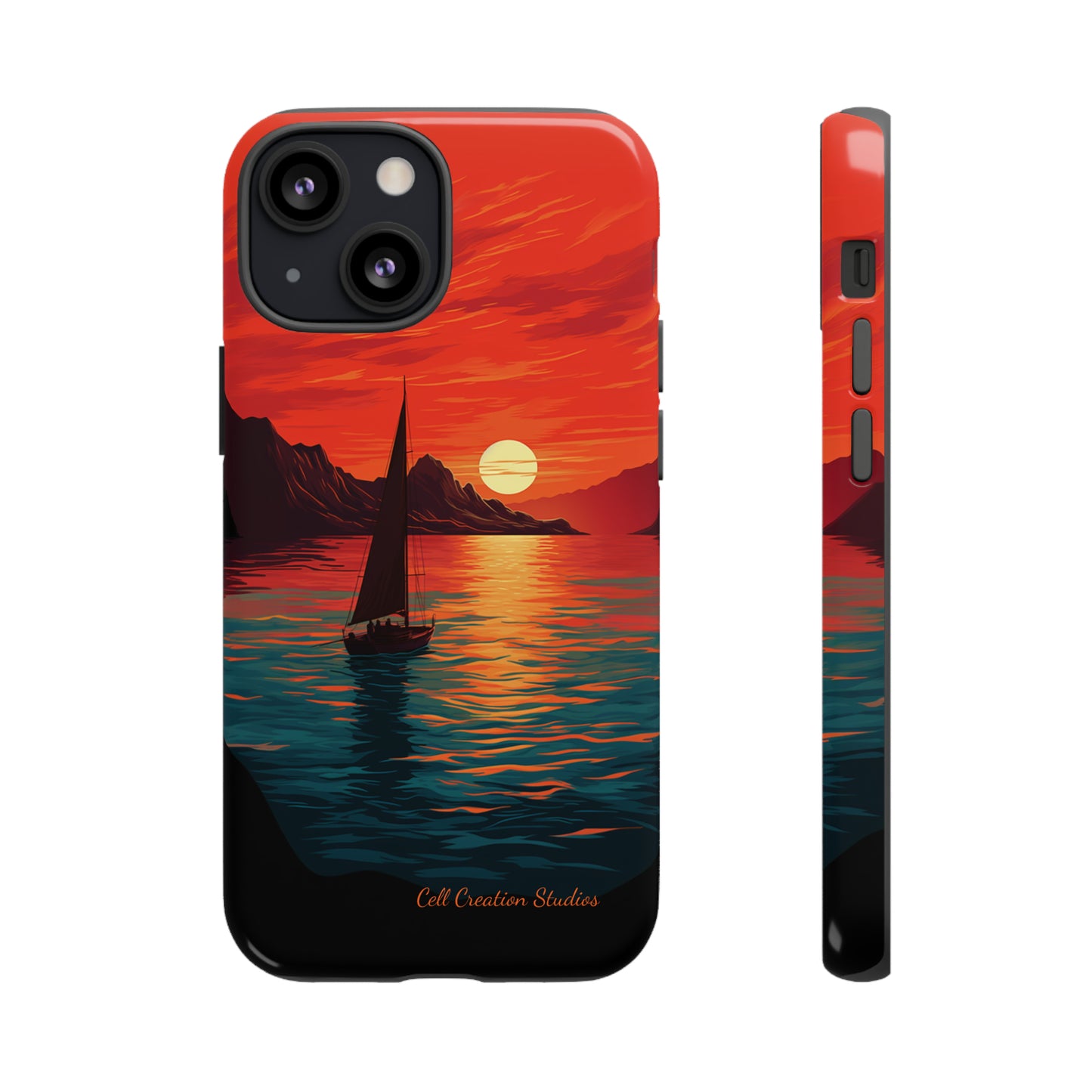 "Serenity at Sunset"  -Tough iPhone Cases