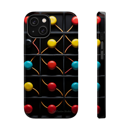 "Vibrant Spheres Fusion" -MagSafe Tough Phone Cases