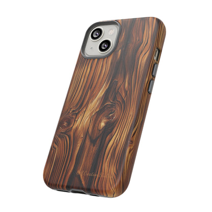 "Wood Grain Elegance"  -Tough iPhone Cases