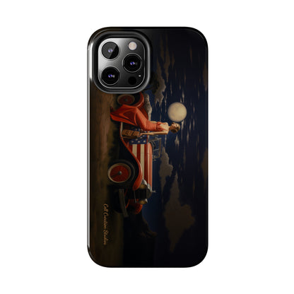 Introducing the "Desert Dreamer - 1920s Americana" Cell Phone Case – Embrace Nostalgic Elegance with Vintage Desert Charm -Tough Phone Cases