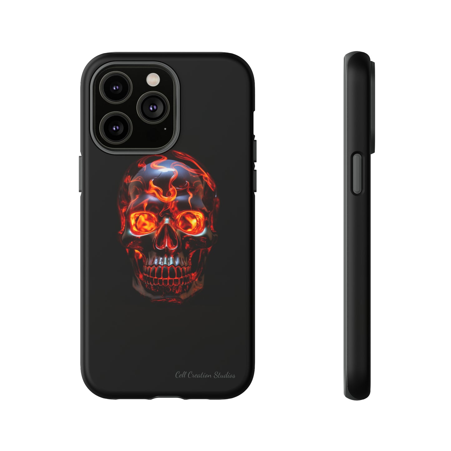 "Inferno Cranium" Phone Case -Tough Cases