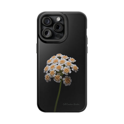 "Elegant Yarrow Bloom" Phone Case -MagSafe Tough Cases