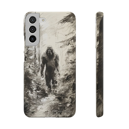 "Bigfoot in the Wilderness" Cell Phone Case – Encounter Bigfoot's Mystery -Snap Cases