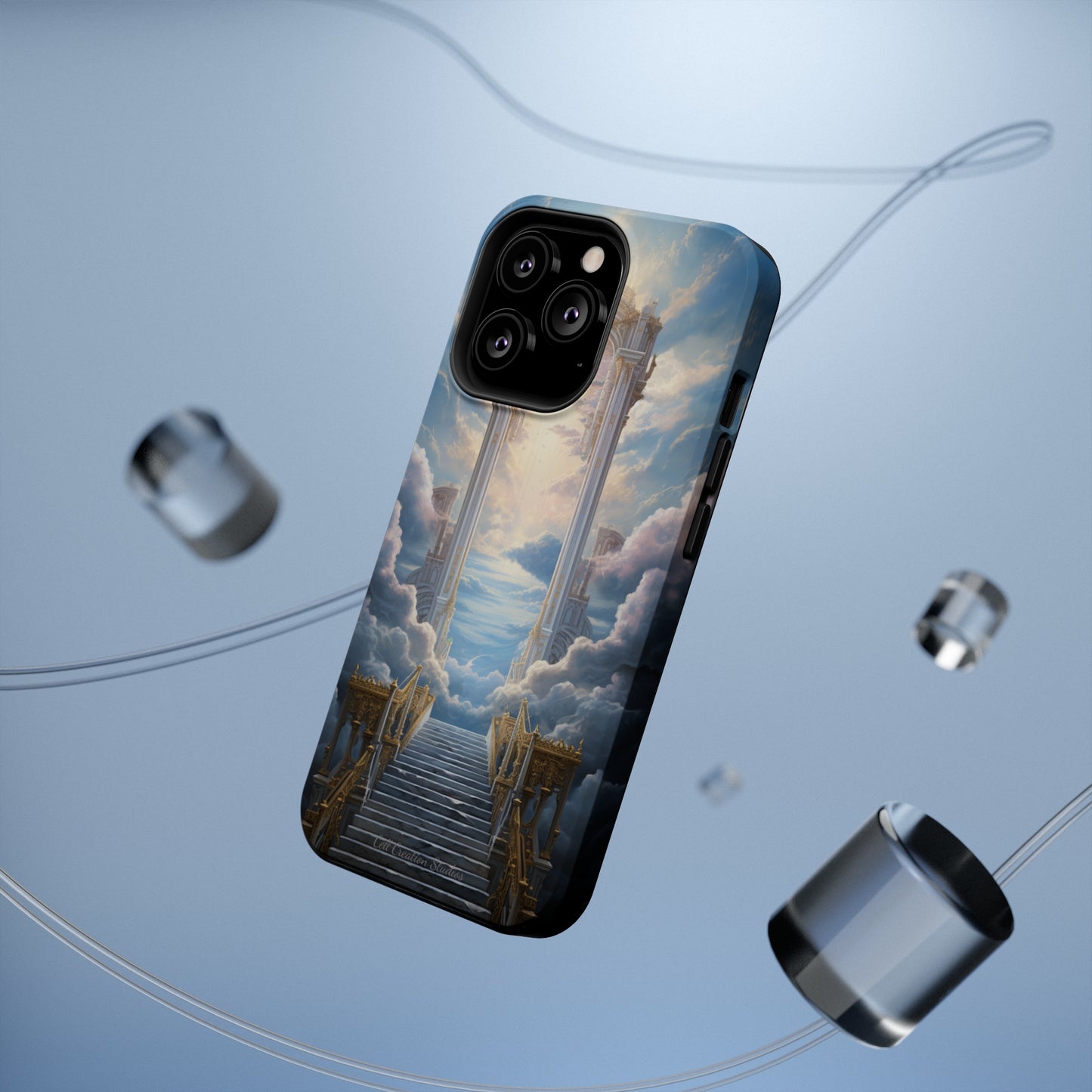 Introducing the "Celestial Gateway" Cell Phone Case – Elevate Your Device with Heavenly Splendor -MagSafe Tough Cases