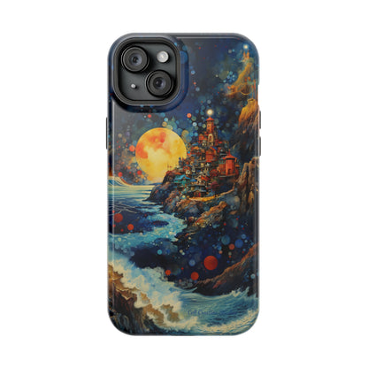 "Moonlit Coastal Vista" -MagSafe Tough iPhone Cases