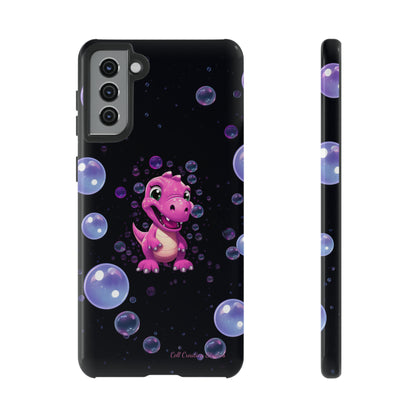 "Dino Glam" Glitter Dinosaur Phone Case -Tough Cases