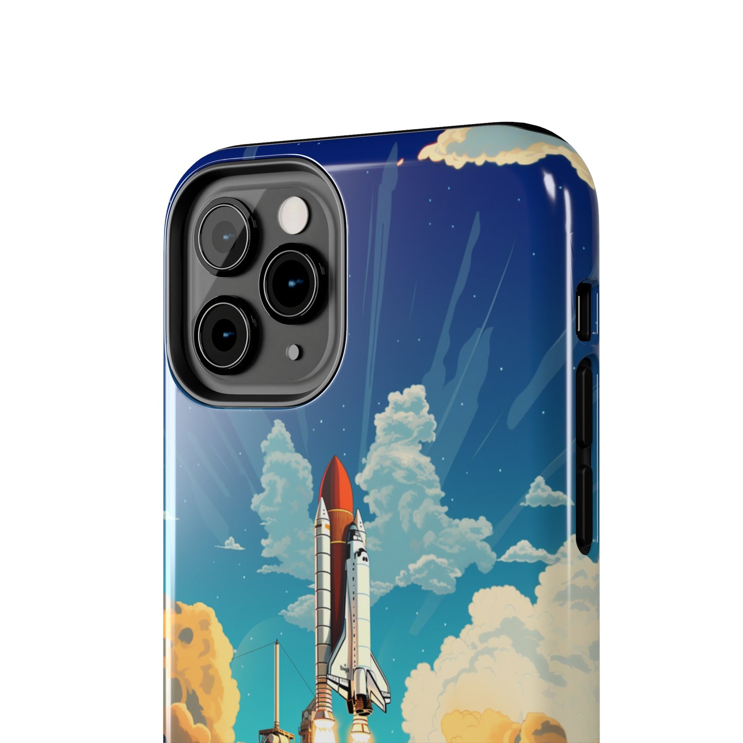 Introducing the "NASA Space Shuttle Launch" Cell Phone Case – Elevate Your Style to New Heights -Tough Phone Cases