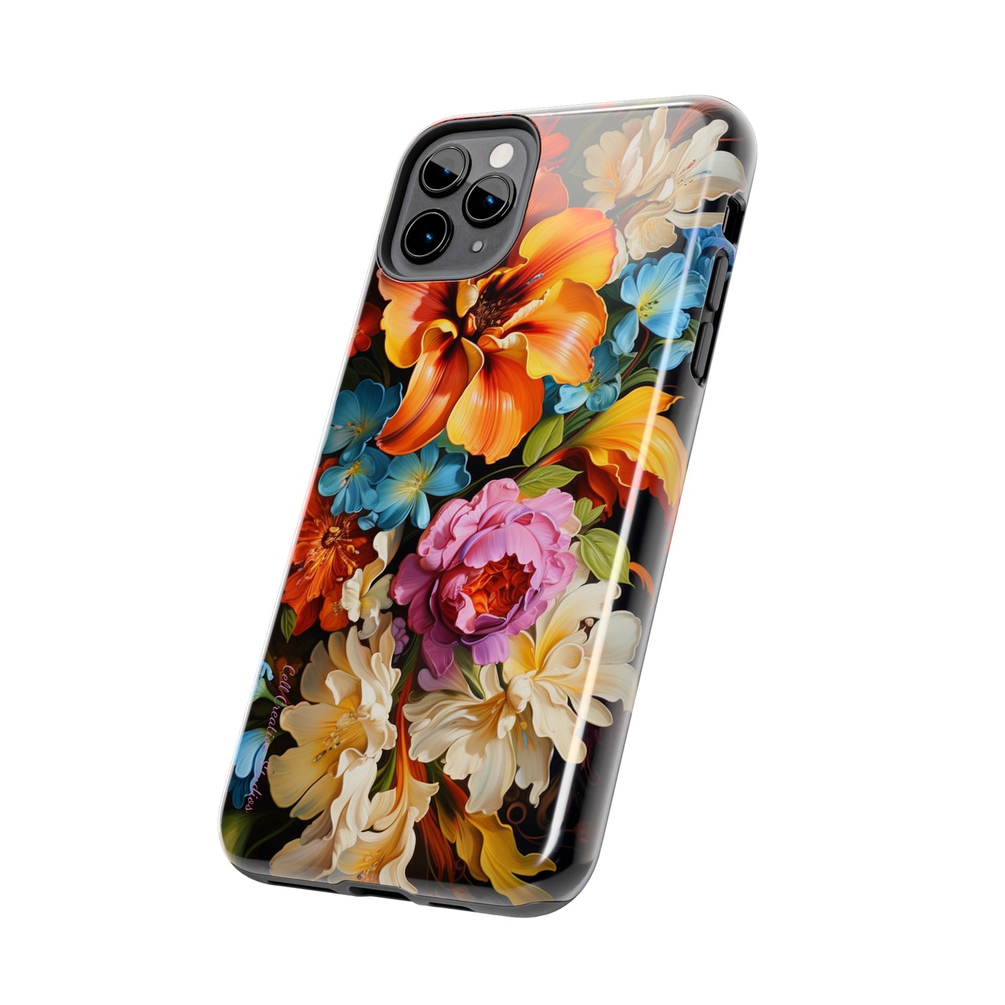 Introducing the "Floral Elegance" Cell Phone Case – Blossom with Style -Tough Phone Cases