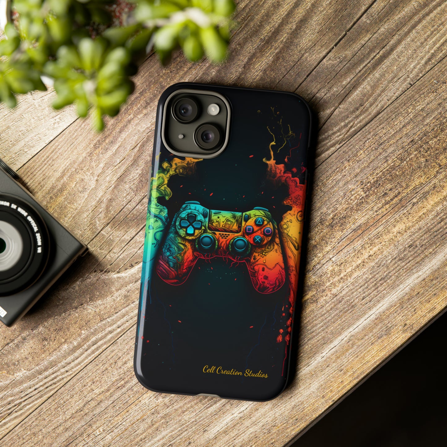 "ColorBlast Gaming" -Tough iPhone Cases