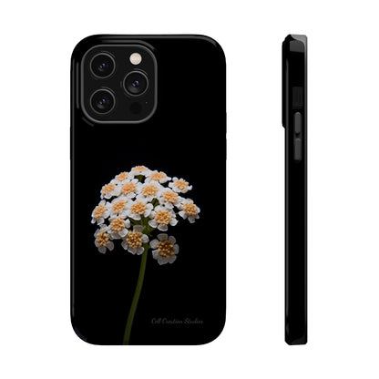 "Elegant Yarrow Bloom" Phone Case -MagSafe Tough Cases