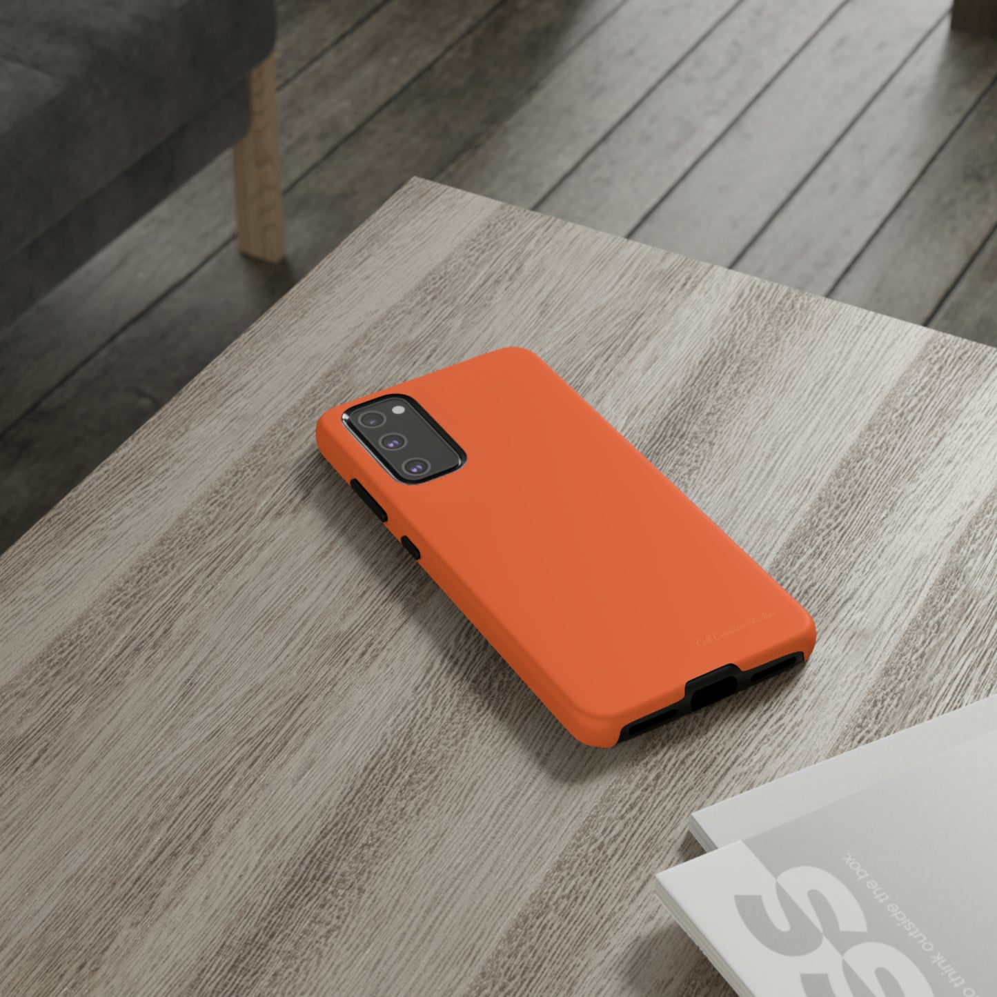 "Orange Burst" -Tough Samsung Phone Cases