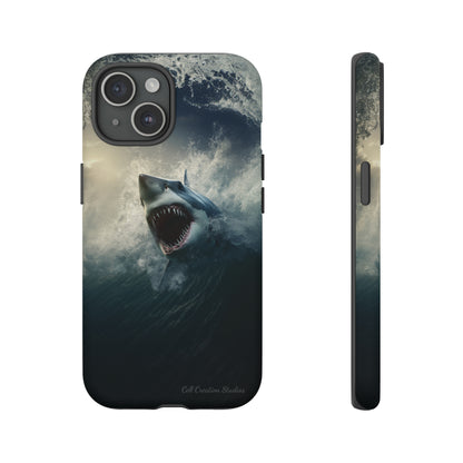 The "Ocean King Great White Shark" Phone Case -Tough Cases