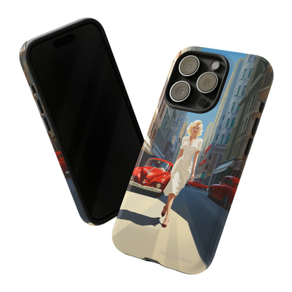 "City Stroll Glamour" Marilyn Monroe Phone Case -Tough Cases