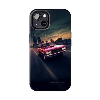 "Sunset City Cruise GTO Edition" -Tough iPhone Cases