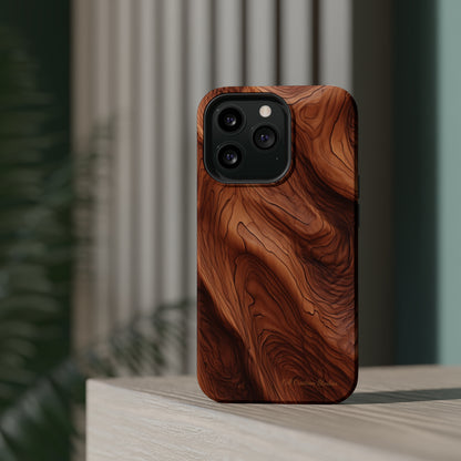 The "Eternal Woodgrain" Phone Case -MagSafe Tough Cases