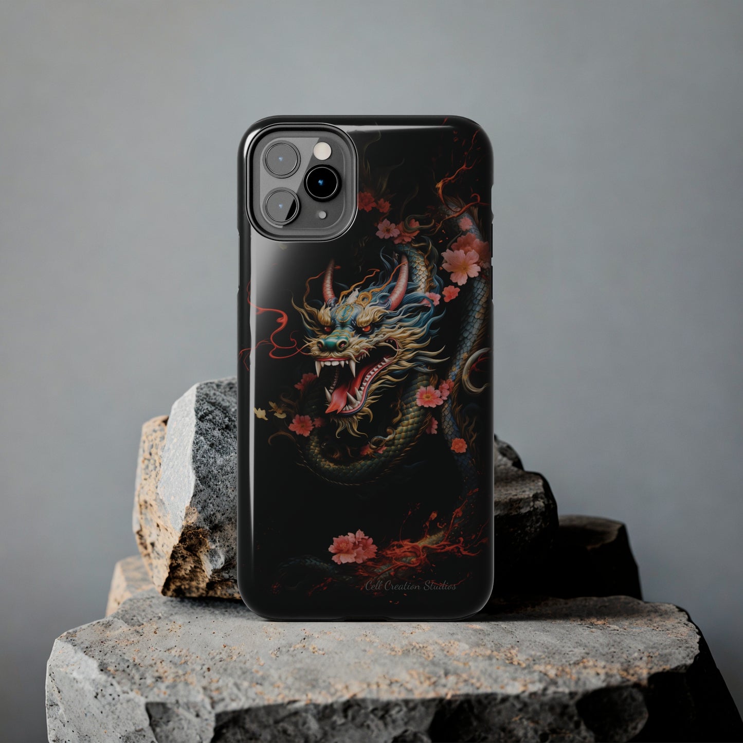 Introducing the "Mystical Japanese Dragon" Cell Phone Case – Unleash the Dragon's Power -Tough Phone Cases