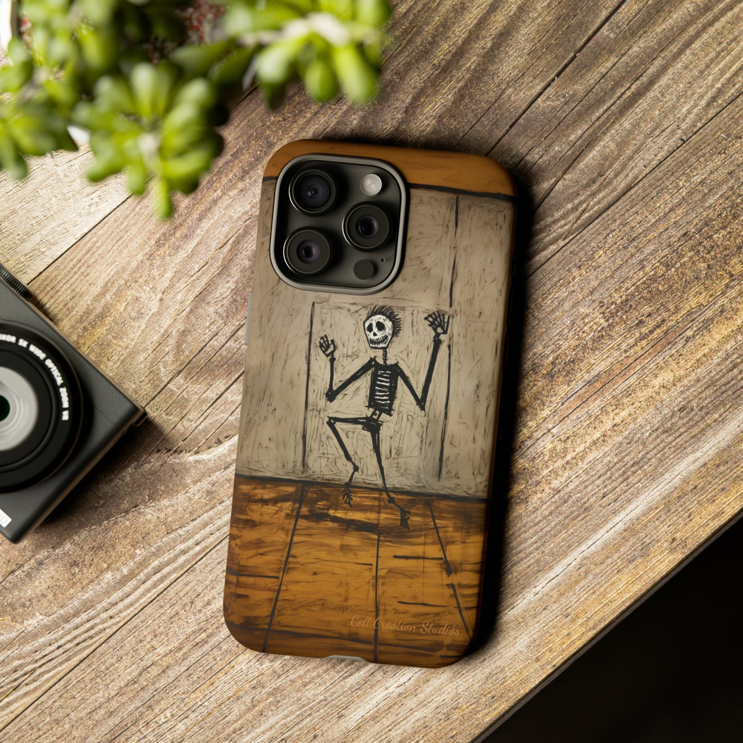 "Groovy Bones Skeleton" -Tough iPhone Cases