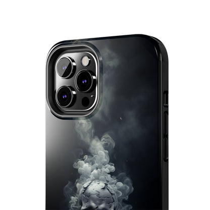 "Ethereal Skull Noir" -Tough iPhone Cases