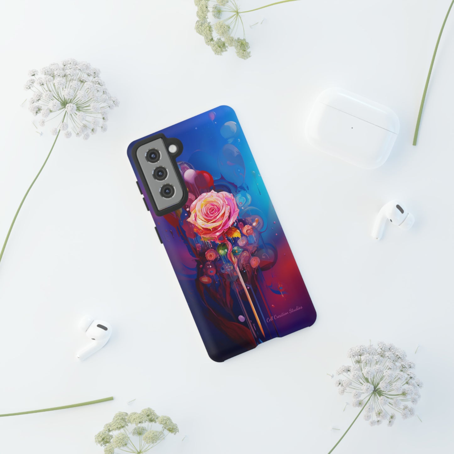 "Dreamy Rose Bloom Fantasy" -Tough Samsung Phone Cases