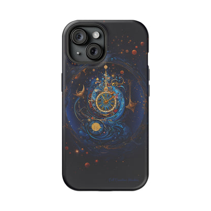 "Cosmic Clock Elegance" -MagSafe Tough iPhone Cases