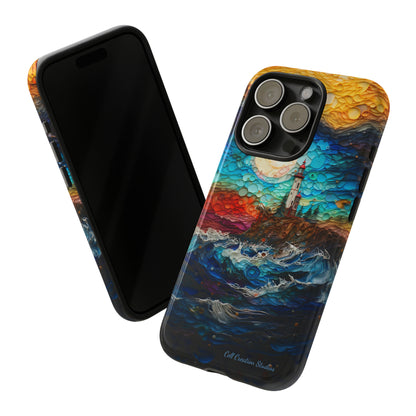 "Coastal Canvas Guardian" -Tough iPhone Cases