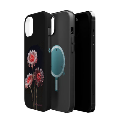 The "Desert Rose Glass Blossom" Phone Case -MagSafe Tough Cases