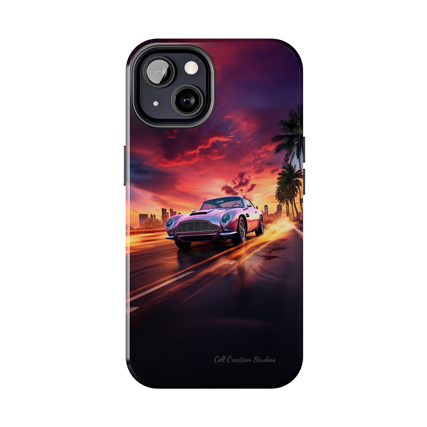 "Silver Aston Martin Racing" -Tough iPhone Cases