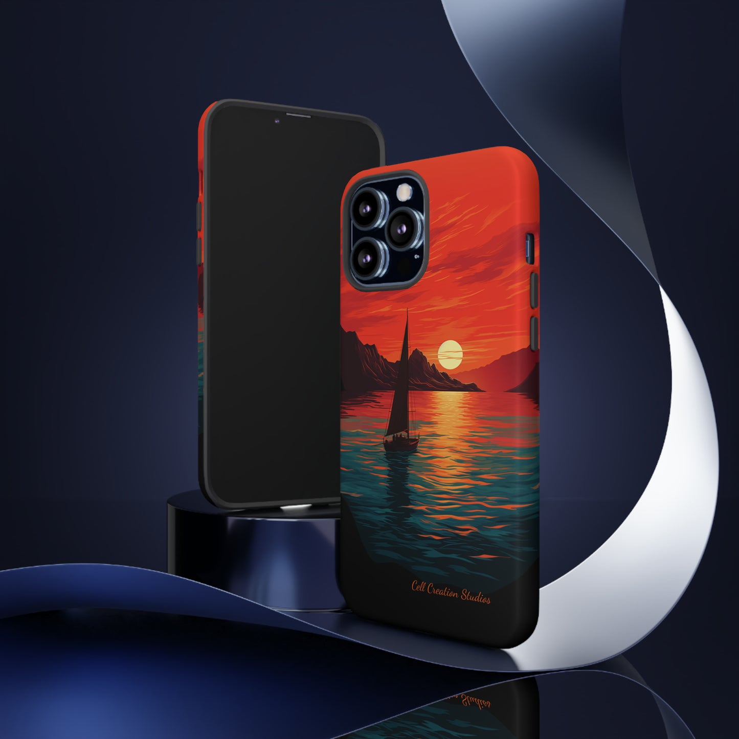 "Serenity at Sunset"  -Tough iPhone Cases