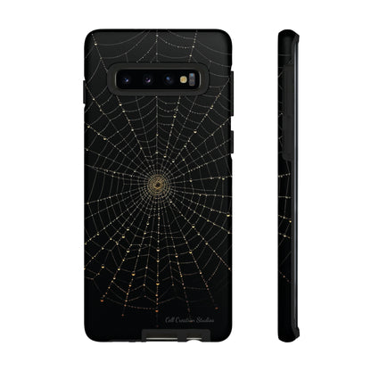 "Silken Noir Guardian" -Tough Samsung Phone Cases