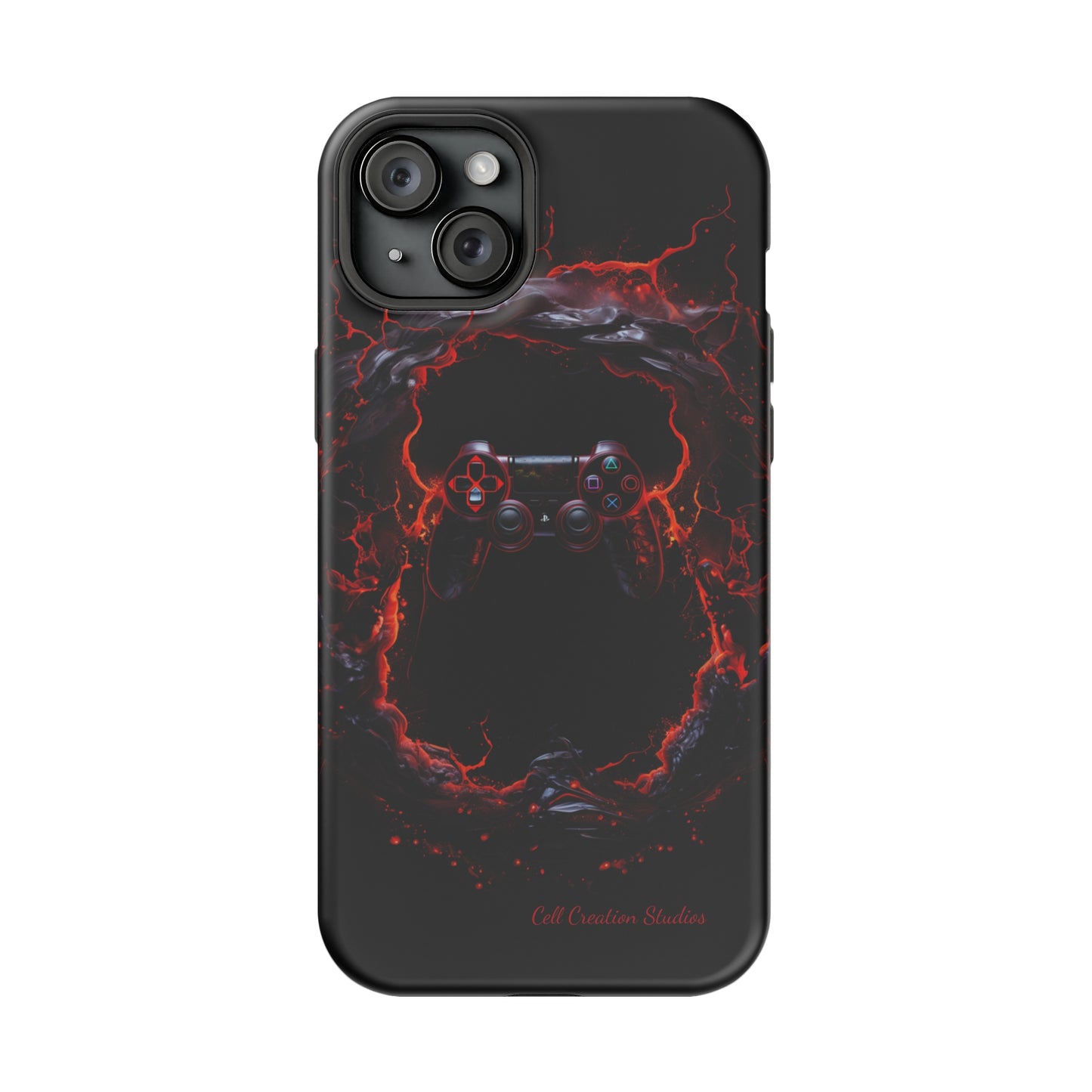 "InfernoGamer Plasma Burst" -MagSafe Tough iPhone Cases