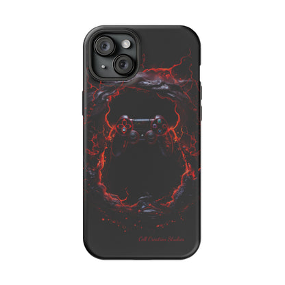 "InfernoGamer Plasma Burst" -MagSafe Tough iPhone Cases