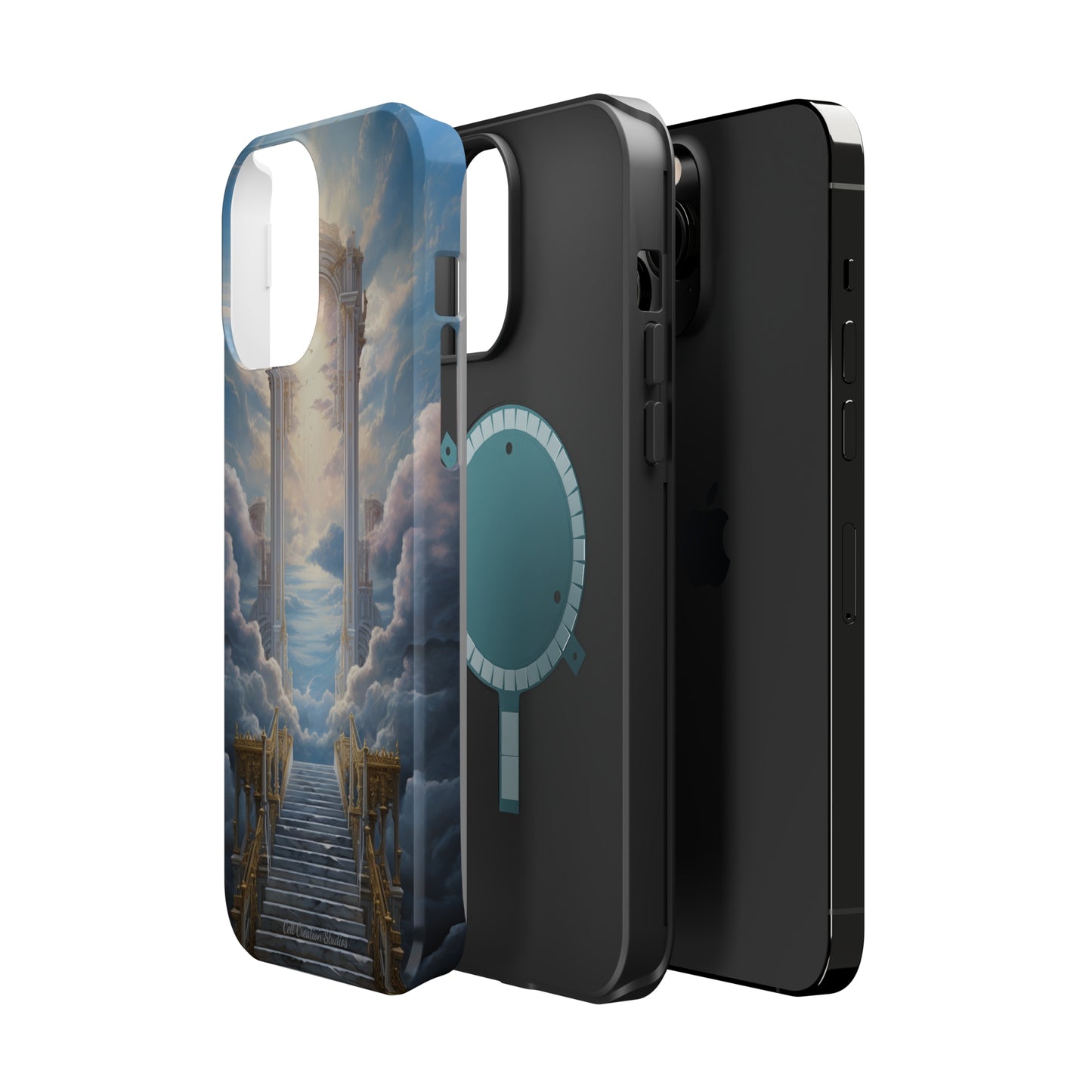 Introducing the "Celestial Gateway" Cell Phone Case – Elevate Your Device with Heavenly Splendor -MagSafe Tough Cases