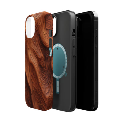 The "Eternal Woodgrain" Phone Case -MagSafe Tough Cases