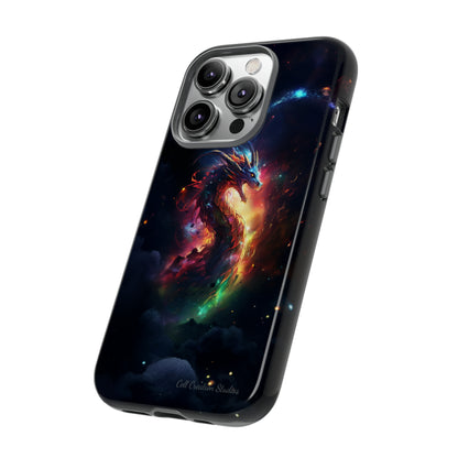 "Cosmic Dragon Unleashed" -Tough iPhone Cases