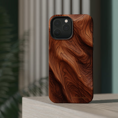 The "Eternal Woodgrain" Phone Case -MagSafe Tough Cases