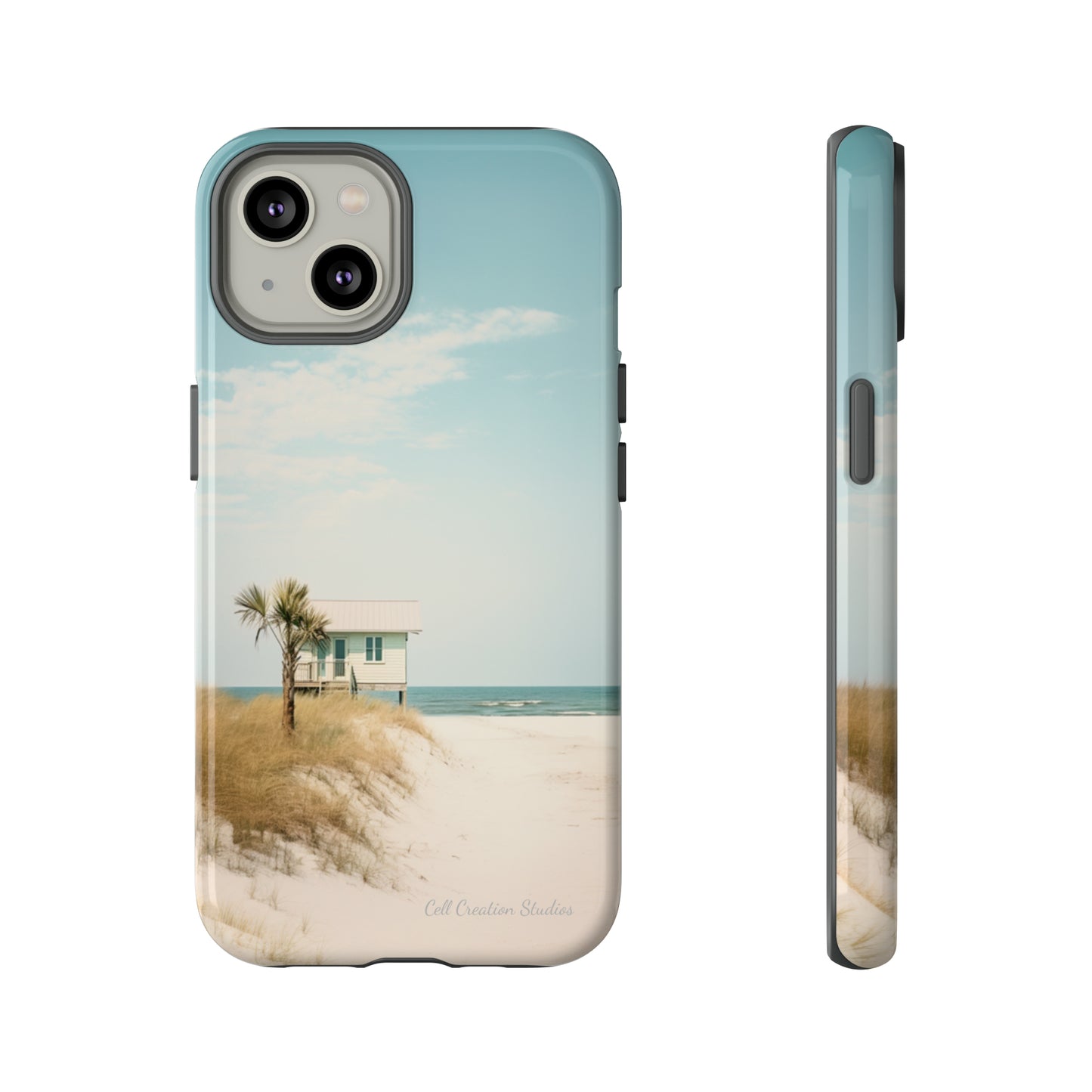 "Seaside Haven" -Tough iPhone Cases